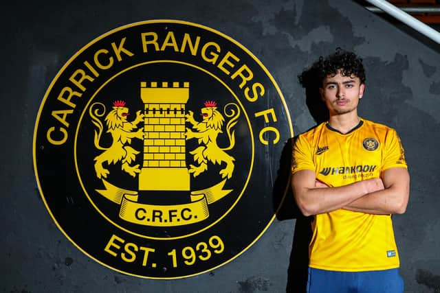 Will Arnold has joined Carrick Rangers in the January transfer window