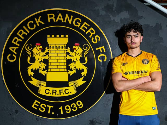Will Arnold has joined Carrick Rangers in the January transfer window
