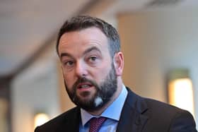 The state of the health service in Northern Ireland would “embarrass a third world country”, SDLP leader Colum Eastwood has said.
Photo: Colm Lenaghan/Pacemaker