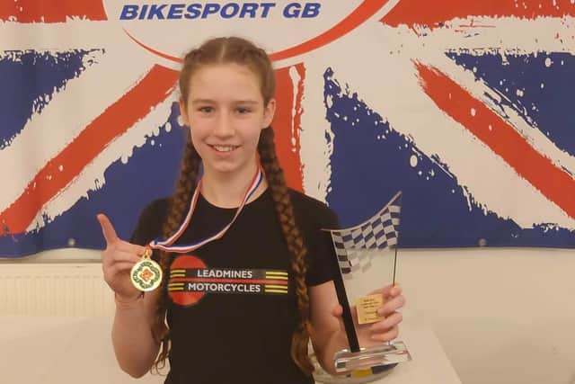  2022 ACU  Ladies and Girls ‘C’ British champion Sophie Ferguson 