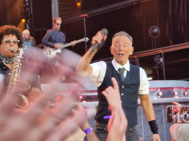 Bruce Springsteen concert Belfast