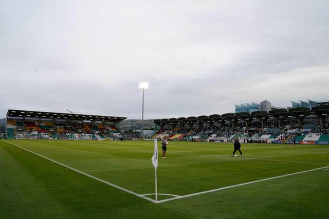 A general view inside Tallaght Stadium, Dublin