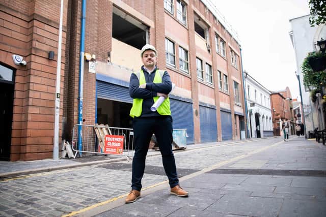 The Ducales Group has announced a multi-million-pound investment into its latest hospitality development, The Foundry, opening in Summer 2024 creating over 40 local jobs. Pictured is Jim Crawford-Smyth, general manager of The Foundry