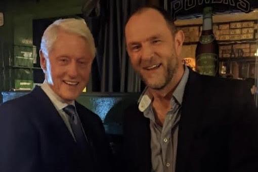 Lyndon with Bill Clinton