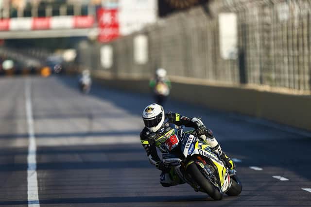 Finland's Erno Kostamo won the Macau Motorcycle Grand Prix for the first time on the Penz13 BMW S1000RR.