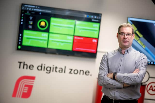 Mark Higgins, director of the new A2 (Automation Accelerator) Hub which FAST Technologies has opened in Catalyst,  Londonderry