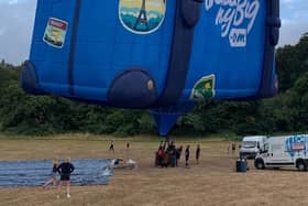 Northern Ireland communications agency Ardmore Group has unveiled one if its most ambitious global creative activations yet - a supersized suitcase-shaped hot air balloon designed for international luggage delivery company Send My Bag's 20th anniversary