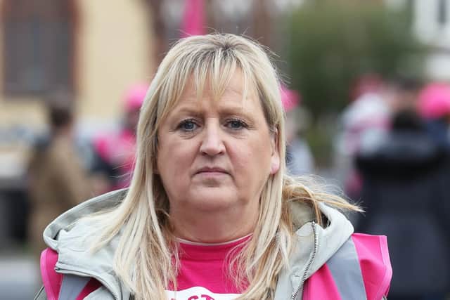 Erin Massey, Northern Ireland Regional Secretary for the CWU, says Royal Mail workers will press on with their action, despite financial hardship in the run up to Christmas.