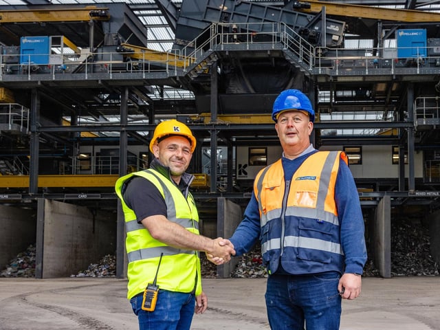 Northern Ireland waste-management service McKinstry Group and Dungannon’s Kiverco have marked the completion and handover of a major new £16m recycling plant, representing a significant investment in local waste recovery, recycling infrastructure and circular economy