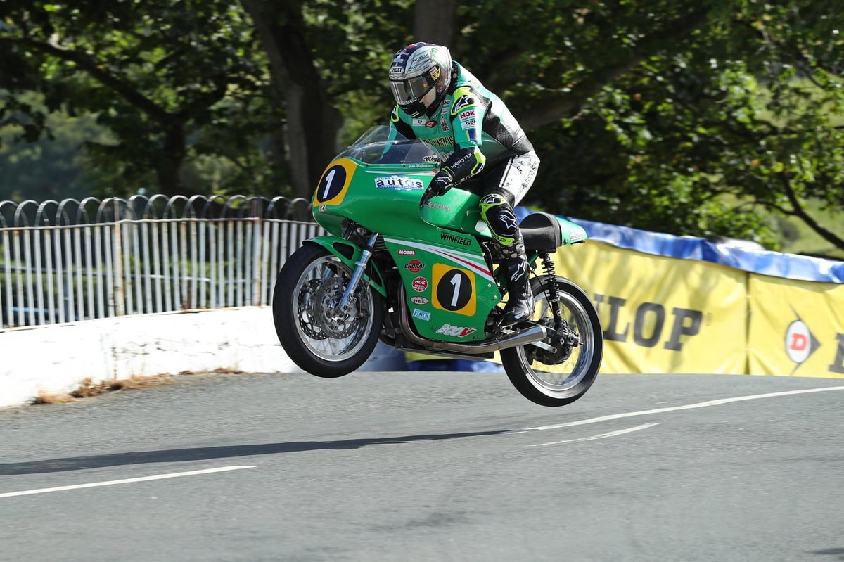 John McGuinness and Roger Winfield's Paton have been a formidable combination on the TT Mountain Course