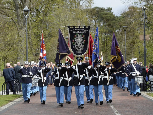 Apprentice Boys parade took place on Easter Monday in Lisburn.