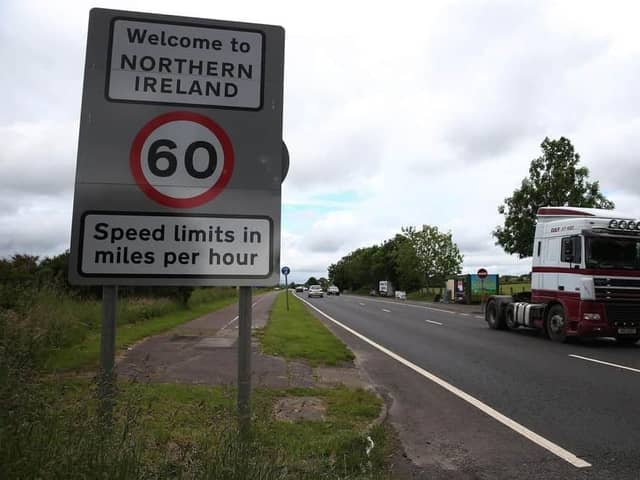 The land border between the Republic and Northern Ireland separates an EU country from a non-EU country