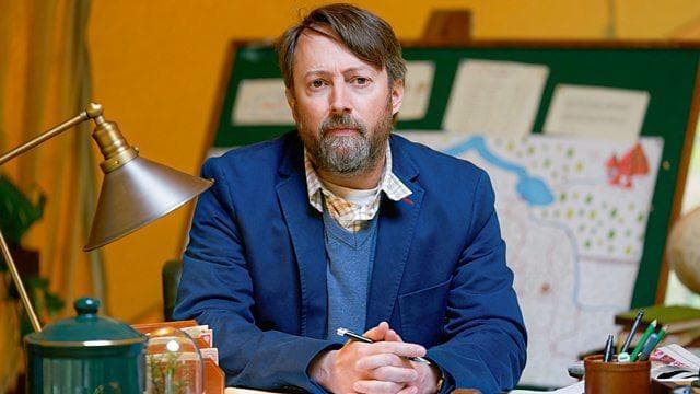 David Mitchell challenges six intrepid comedians to spend a week living in the great outdoors