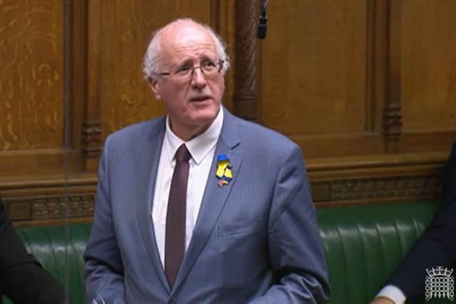 Jim Shannon said he hopes for an "aggressive" police response to any pro-Hamas sentiments, and said that Hamas deserves to be 'liquidated'