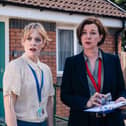 New BBC sitcom Rewarding puts Northern Ireland’s social care workers in the spotlight. Pictured is Sinead (Hannah McClean) and Nicola (Joanne Crawford)