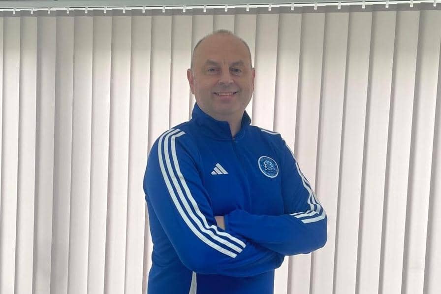 New Glenavon owner Cathal Morrison, who is part of Football International Limited. (Photo by Cathal Morrison)