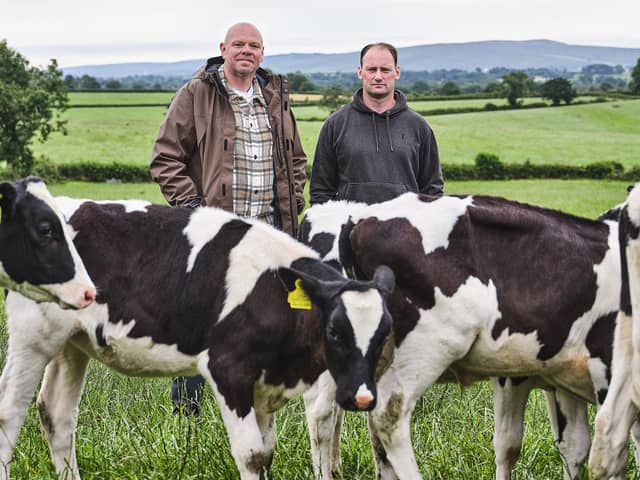 Northern Ireland farmer David Irwin from Dervock who is featuring in M&S latest ad campaign with celeb chef Tom Kerridge