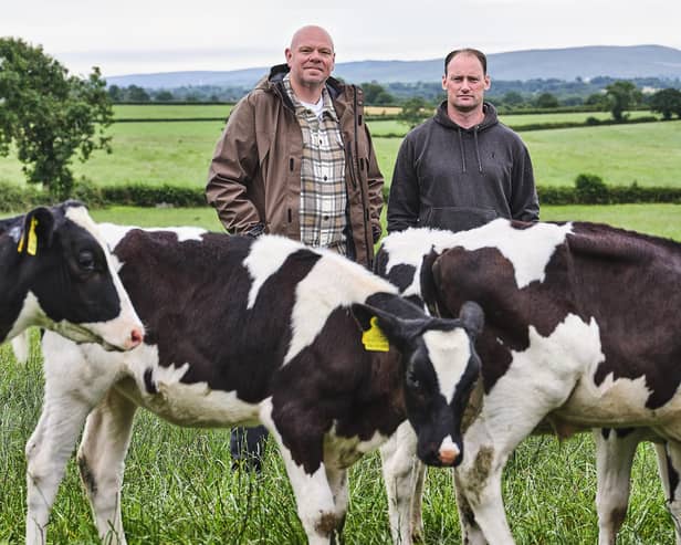 Northern Ireland farmer David Irwin from Dervock who is featuring in M&S latest ad campaign with celeb chef Tom Kerridge