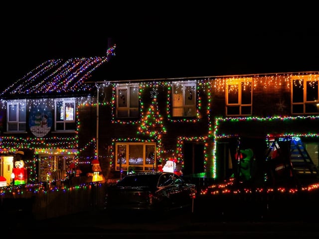 In a heartwarming display of community spirit, residents of a Portrush estate have come together to create Christmas cheer for everyone in the local area. Credit DM PhotographyNI