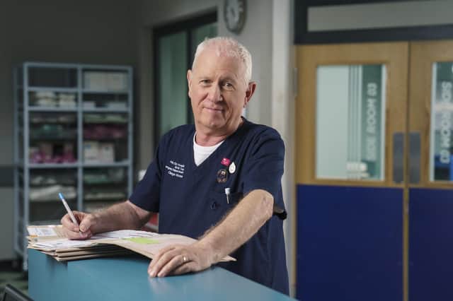 Derek Thompson as Charlie Fairhead in the BBC1 medical drama, Casualty as the BBC has announced Derek who is the longest-serving cast member of the show will leave the soap after 37 years. Issue date