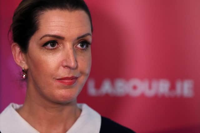 File photo dated 3/11/2018 of Vicky Phelan speaking to the media following a panel discussion on the future of women's health at the Labour conference in Dublin. The Irish cervical cancer campaigner has died, the PA news agency has confirmed. Issue date: Monday November 14, 2022. PA Photo. See PA story IRISH Phelan. Photo credit should read: Brian Lawless/PA Wire 