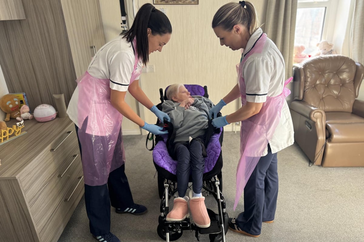 Bespoke chair has transformed Elizabeth’s life