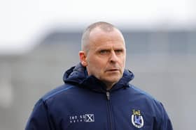 Dungannon Swifts manager Rodney McAree reflected on a miserable afternoon for his side at Mourneview Park last Saturday
