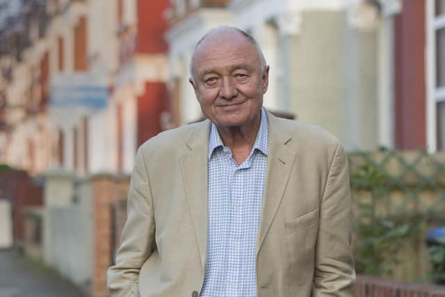 The former Lord mayor, Ken Livingstone, who is suffering from Alzheimer's disease, his family has announced
