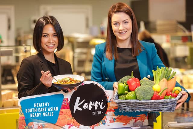 Shera McAloran, founder of Karri Kitchen and Helen Donaghy is assistant trading manager for Musgrave NI
