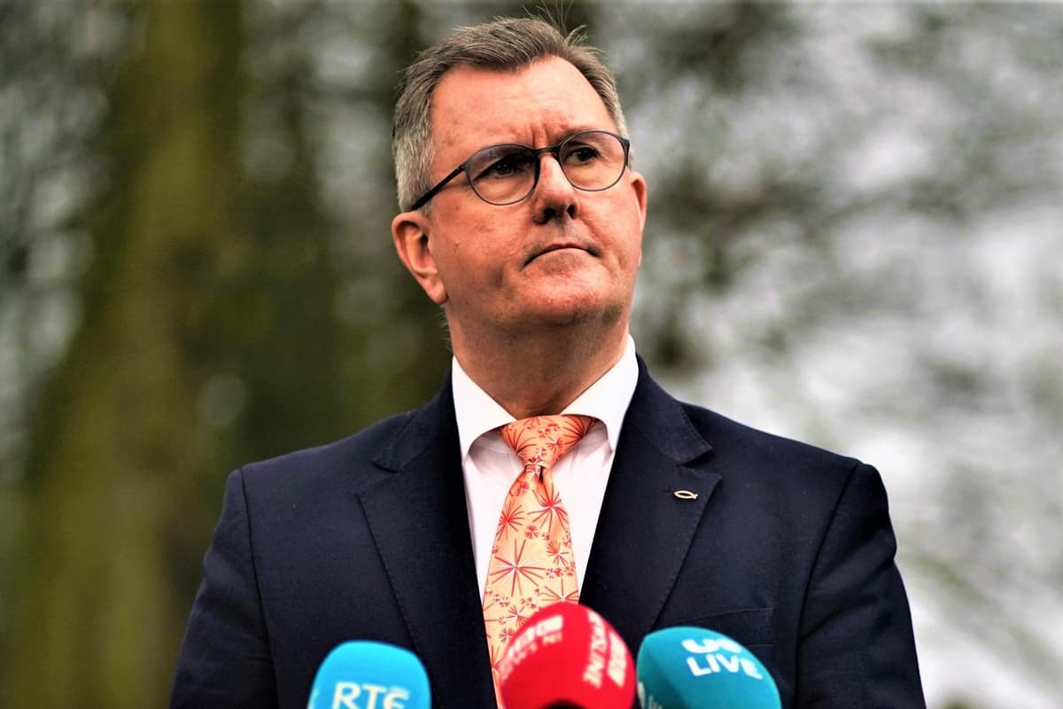 Jeffrey Donaldson wishes outgoing Leo Varadkar well despite 'sharp' differences on Protocol