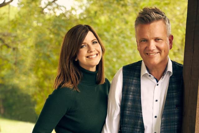 Northern Irish Christian songwriting husband-and-wife duo Keith and Kristyn Getty