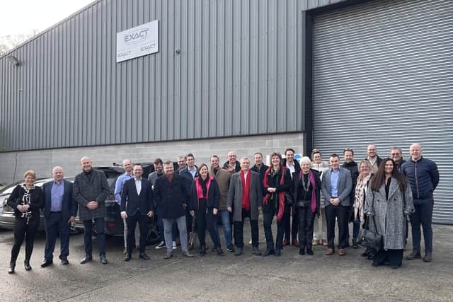The Exact Group recently hosted a delegation from the Dutch TechZone at its Newry facility to showcase the capabilities within Northern Ireland