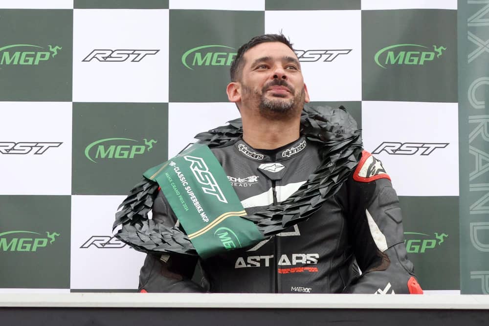 Ireland's Derek Sheils has confirmed his return in 2026 with Cosmic Racing to ride a brand new BMW M1000RR. (Photo by Stephen Davison/Pacemaker Press)