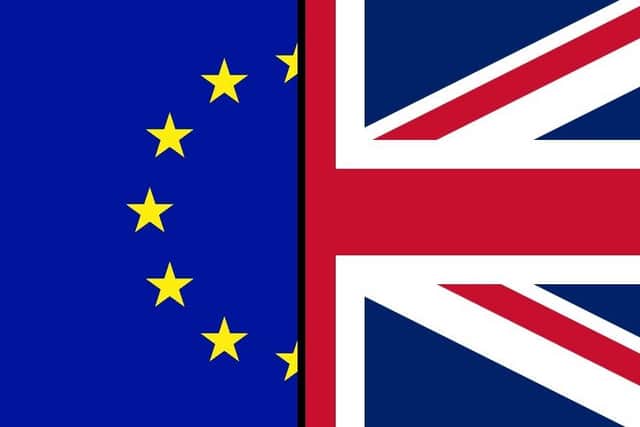 EU / UK flags