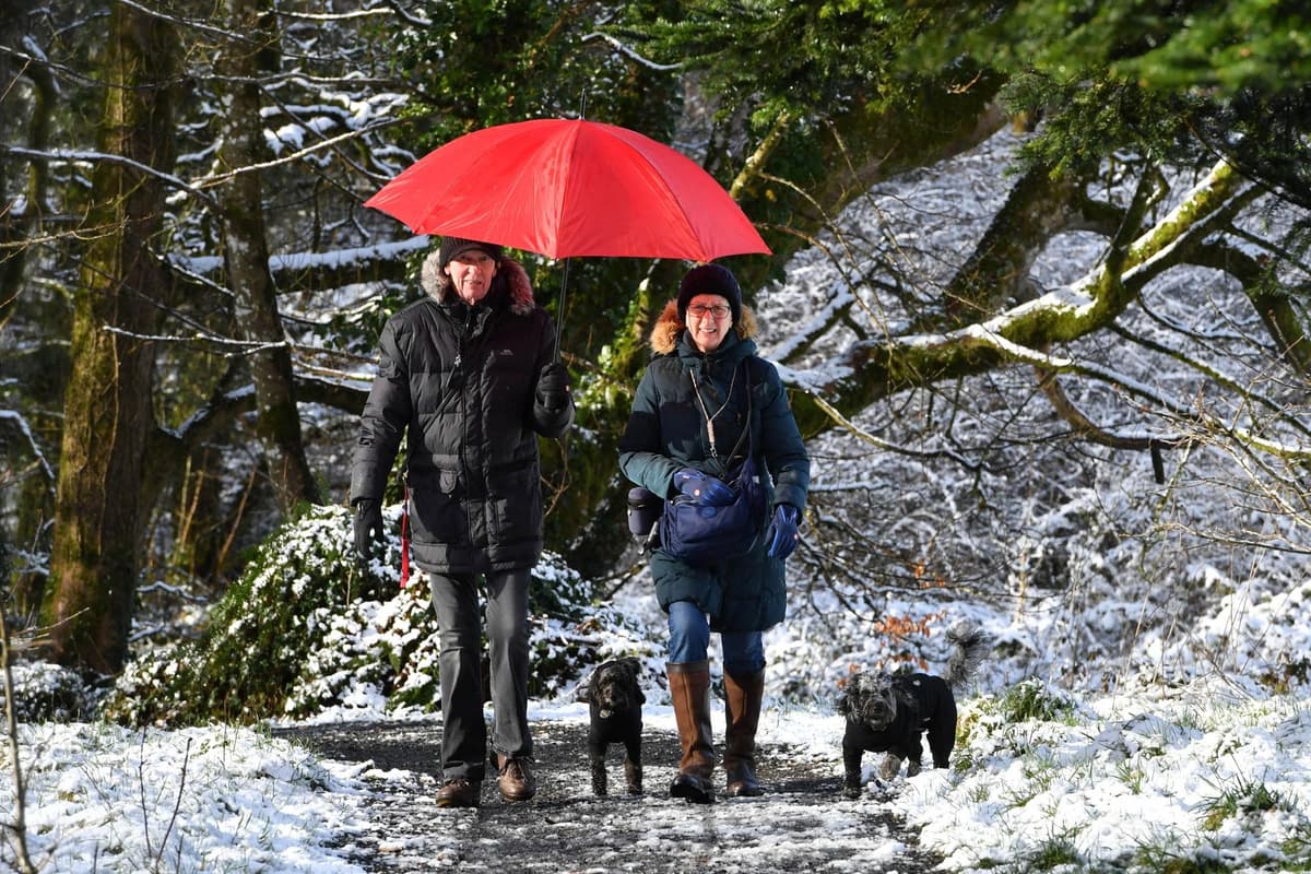 Met Office Yellow weather warning for snow and ice in place until Tuesday morning bringing disruption for motorists