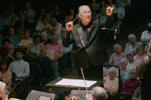 The Ulster Orchestra’s honorary principal guest conductor, Jac van Steen, led a spirited interpretation of The Wasps Overture by Vaughan Williams