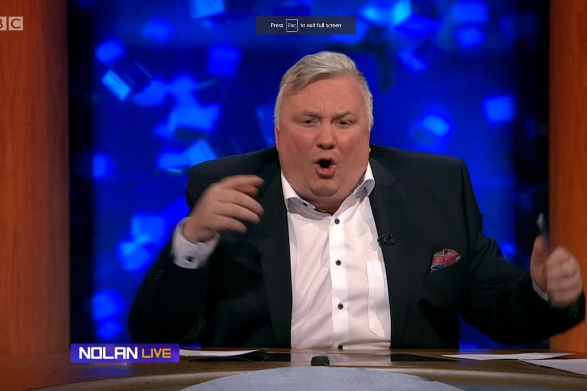 Stephen Nolan's BBC salary sees him in fifth place in list of highest paid on-air talent with Gary Lineker still top