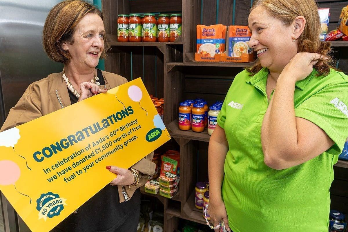 Strabane Asda Size Asda Strabane surprises Strabane Community Project with a lucky Golden ...