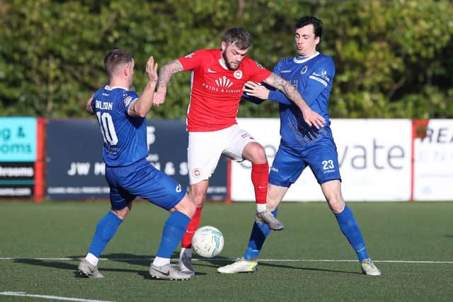 Dungannon Swifts are set to host Larne in the Premiership this afternoon. (Photo by INPHO/Declan Roughan)