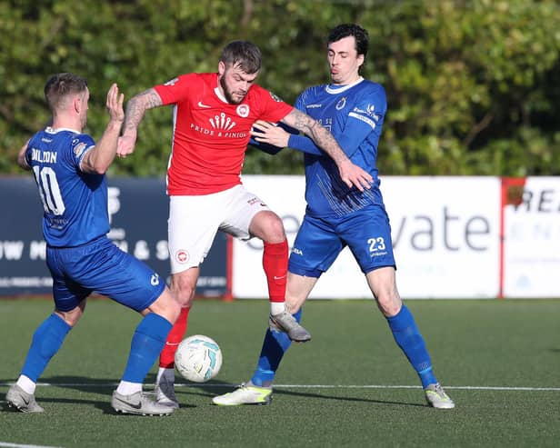Dungannon Swifts are set to host Larne in the Premiership this afternoon. (Photo by INPHO/Declan Roughan)