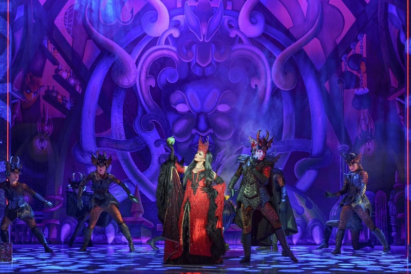 Queen Dragonella and ensemble