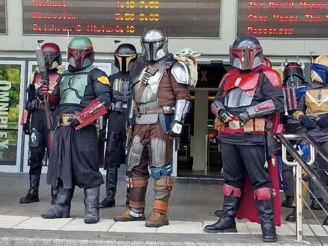Some of the members of Star Wars-themed costume group, Nexus Covert UK, who will be at Comic Con this weekend. Photo: Comic Con Northern Ireland/Facebook