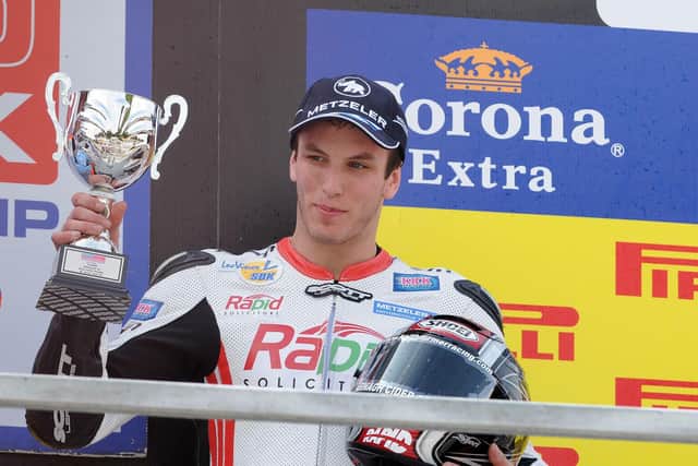 Northern Ireland's Keith Farmer won the first of two British Superstock 1000 titles in 2012 after joining Paul Bird's Kawasaki team.
