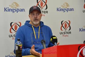 Ulster head coach Dan McFarland. (Photo by Arthur Allison/Pacemaker Press)