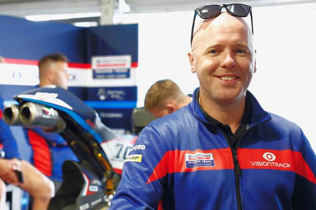 Michael Laverty will run Ian Hutchinson and Mike Browne in his MLav Racing Team at the North West 200 and Isle of Man TT this year. (Photo by Maurice Montgomery)