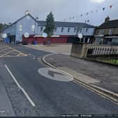 The Square area of Ballynahinch. Photo by Google