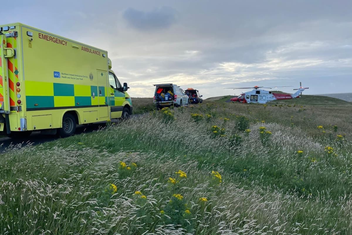 Man falls from cliffs at Ramore Head in Portrush and 'declared dead at the scene'