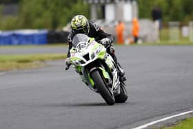 Carl Phillips won the 2025 Ulster Superbike Championship on the SBT Racing Kawasaki. (Photo by Rod Neill/Pacemaker Press)
