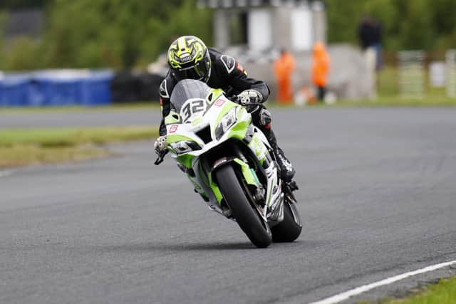 Carl Phillips won the 2025 Ulster Superbike Championship on the SBT Racing Kawasaki. (Photo by Rod Neill/Pacemaker Press)