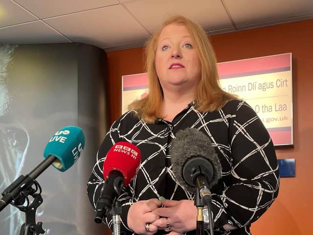 Stormont Justice Minister Naomi Long has already been selected as the party's candidate for East Belfast in the general election - but the party says that was conditional on the return of the Assembly. Photo: David Young/PA Wire